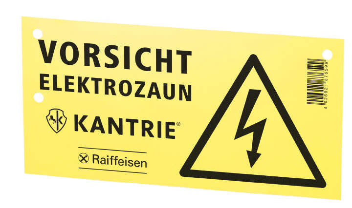 KANTRIE Warnschild Elektrozaun